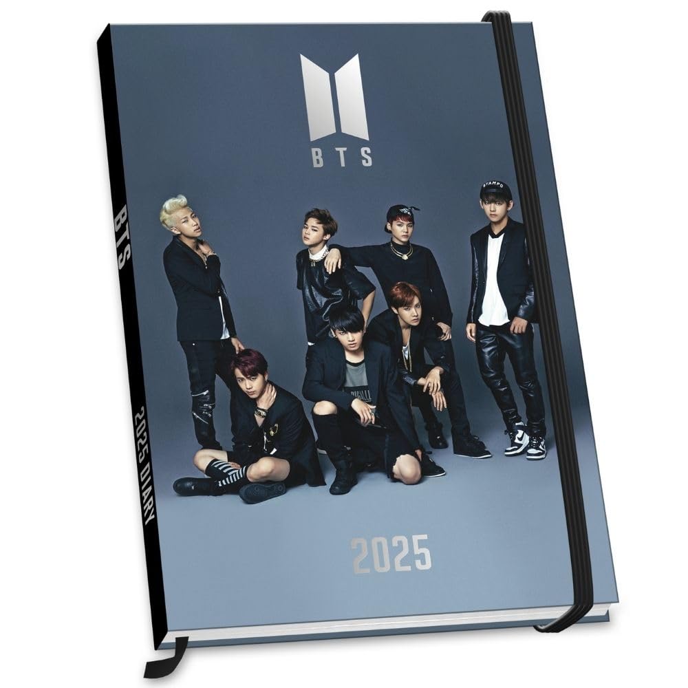 BTS-themed 2025 A5 Hardcover Weekly View Diary