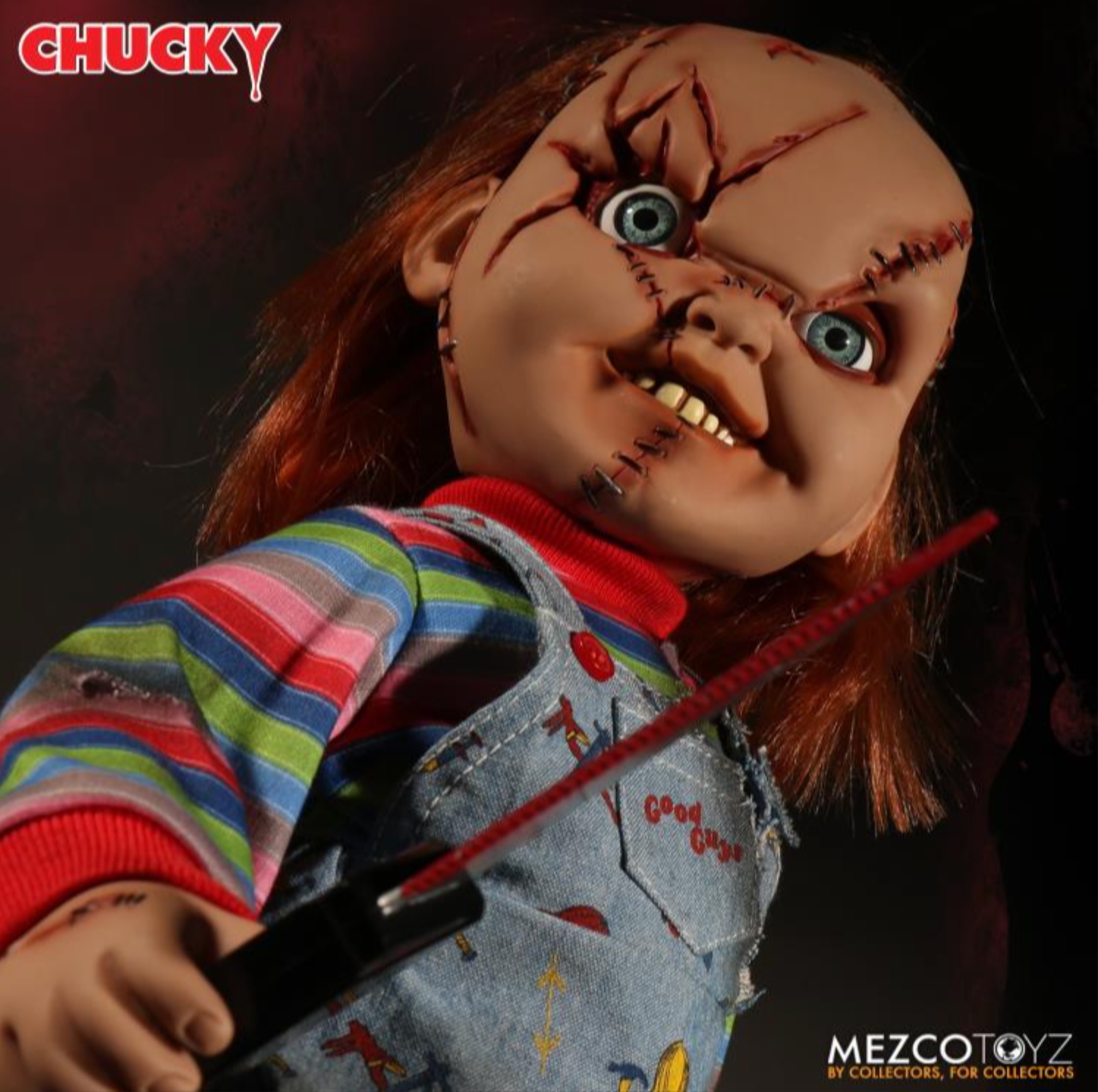 Mezco Designer Series Talking and Scarred Bride of Chucky Homicidal Collectible Doll
