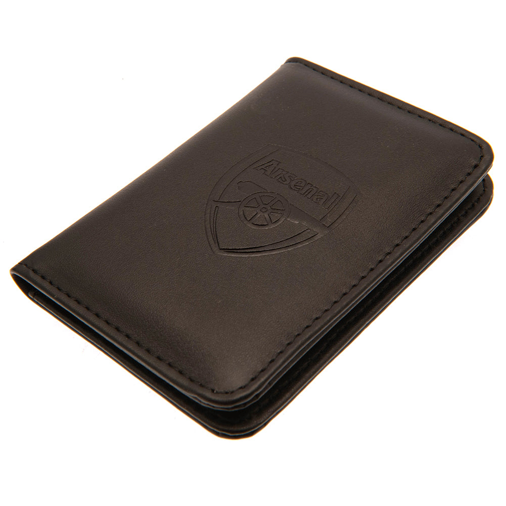 Premium Arsenal Football Club Executive PU Card Holder for Multiple Card Types