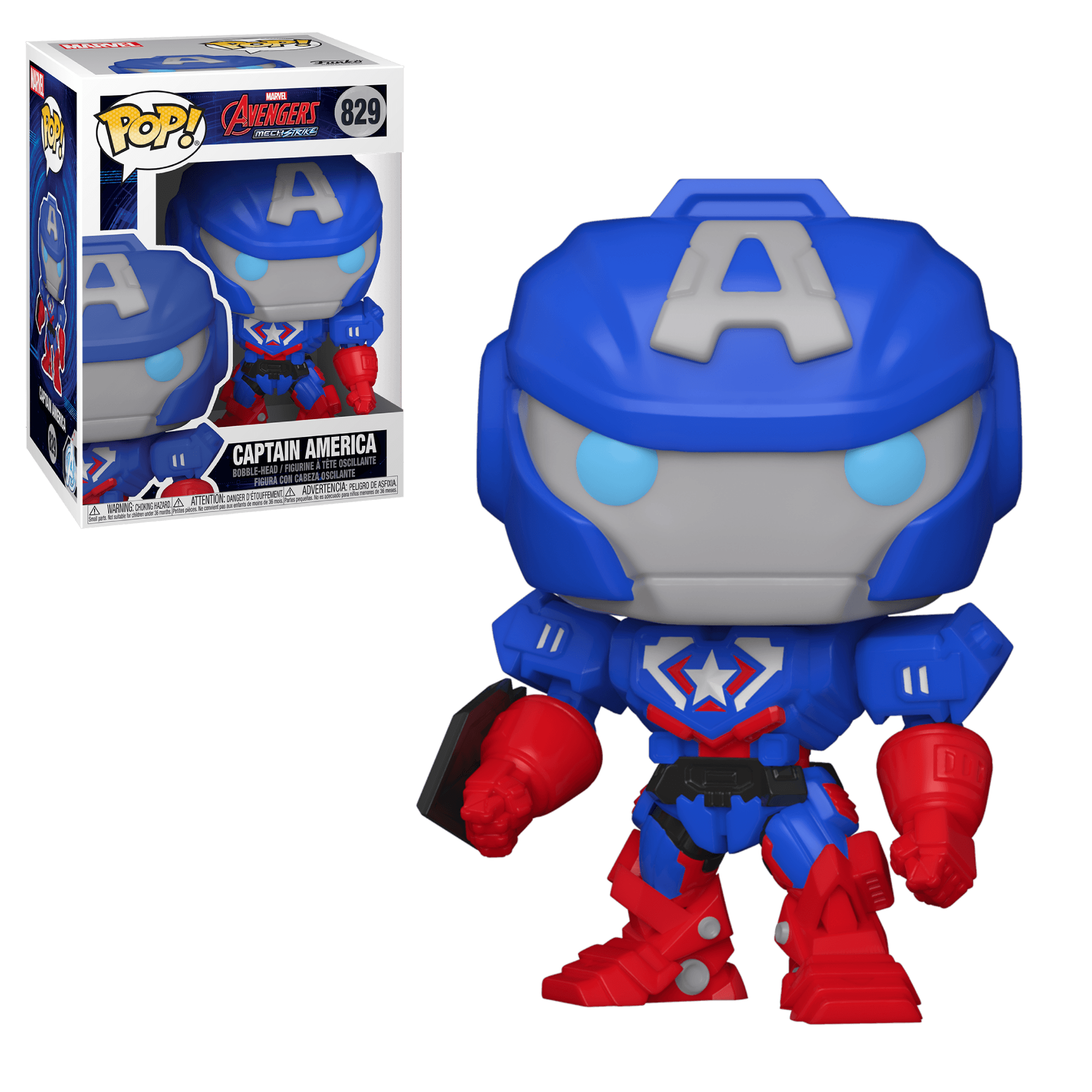Captain America Avengers Mechanical Strike Collectible Funko Pop! Vinyl Action Figure