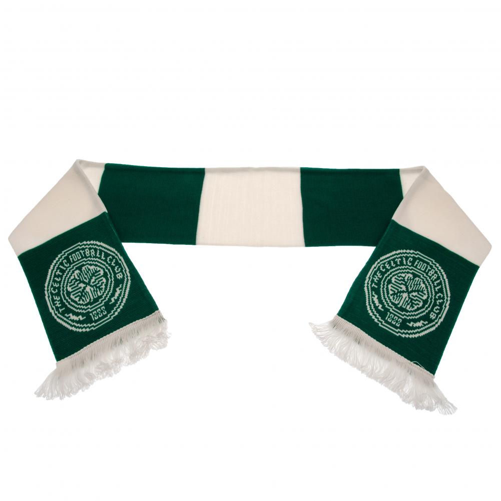 Large Celtic FC Stripe Scarf with Distinctive Design