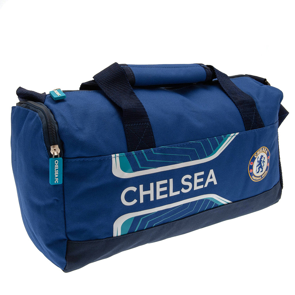 Chelsea FC Stylish Flash Design Duffle Bag for Easy Storage