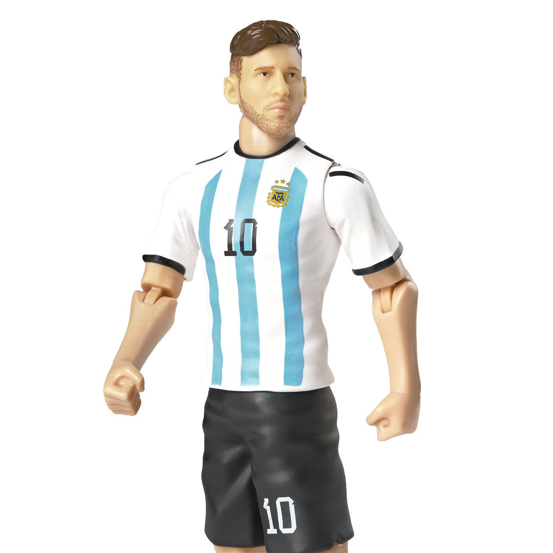 Collectible Argentina Lionel Messi No. 8 Soccer Action Figure Toy