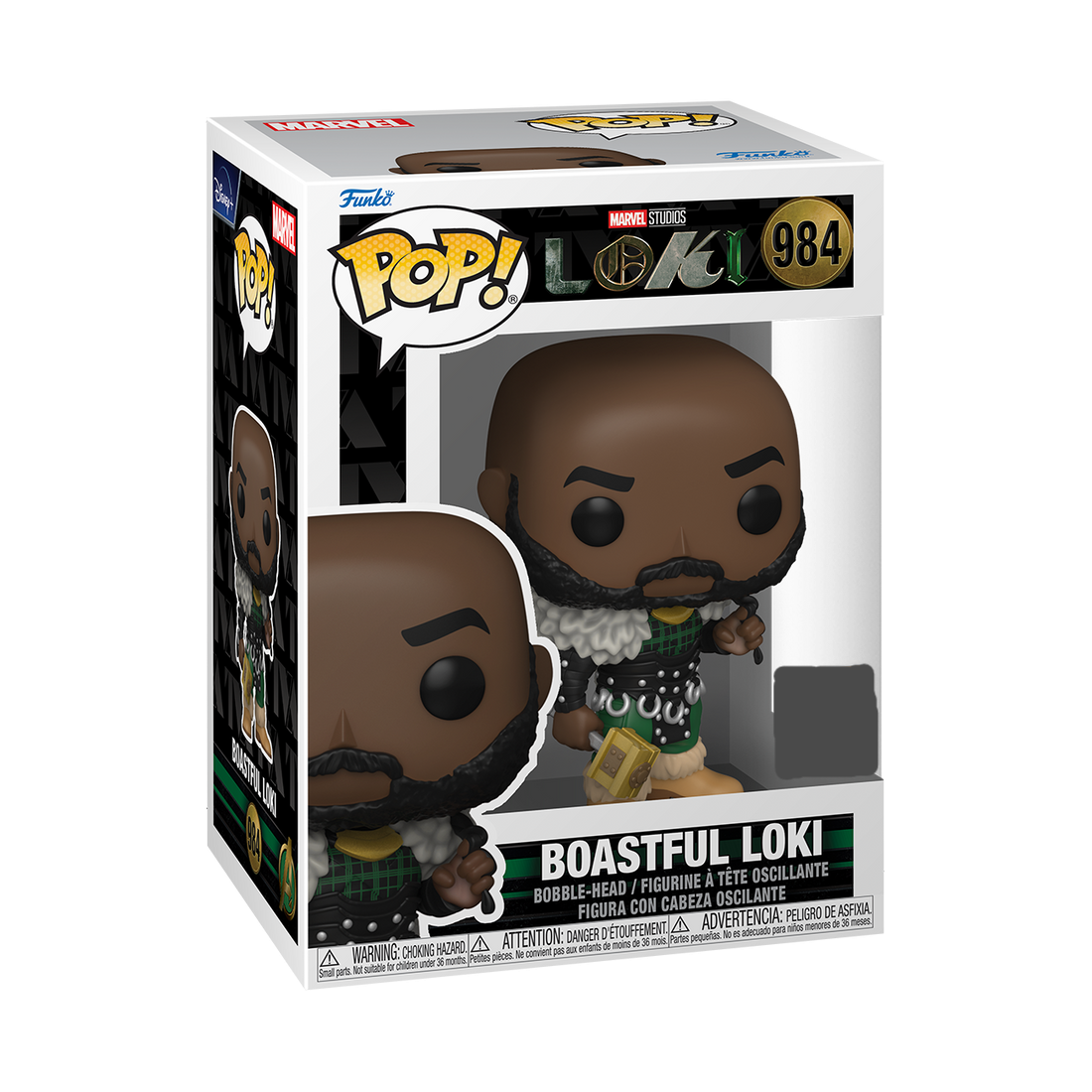 Exclusive Marvel Funko Pop! Vinyl Collectible Figure of Boastful Loki