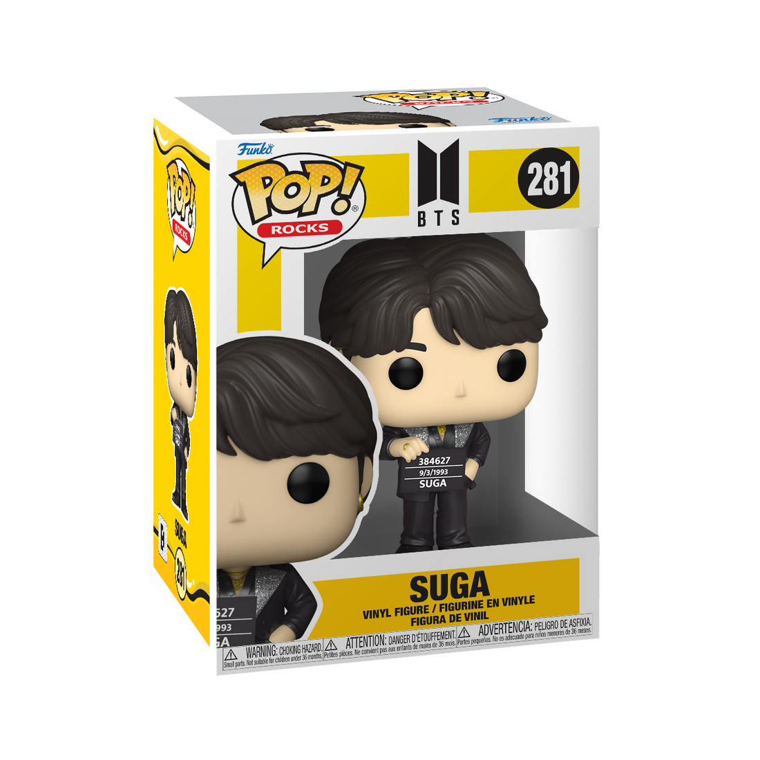 BTS Suga from Butter Series Funko Pop Vinyl Collectible Figure