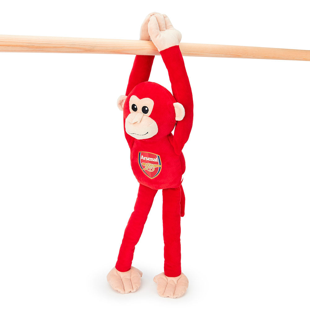 Arsenal FC Soft and Cuddly Plush Hanging Monkey Toy