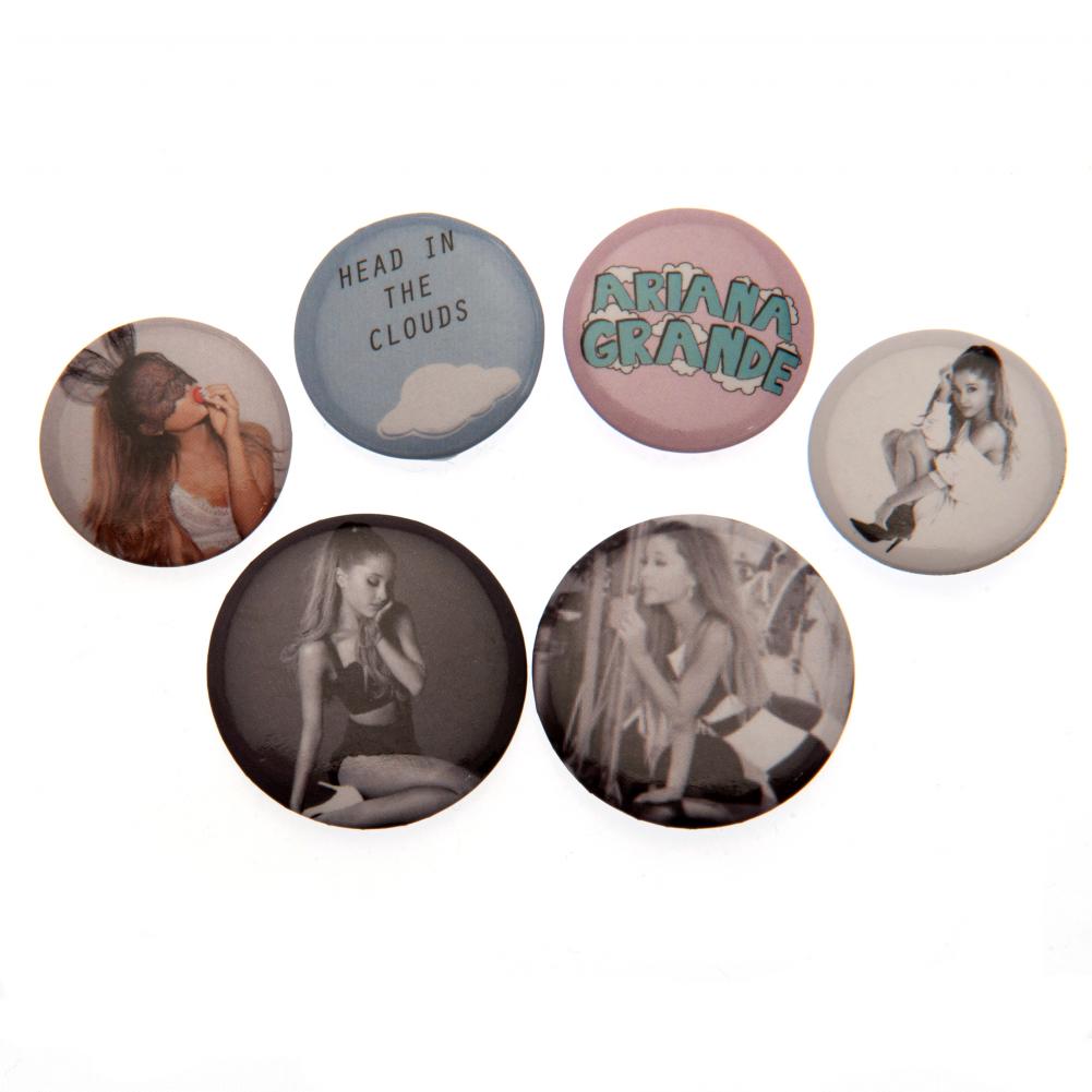 Ariana Grande Assorted Size Button Badge Set with Eye - catching Designs