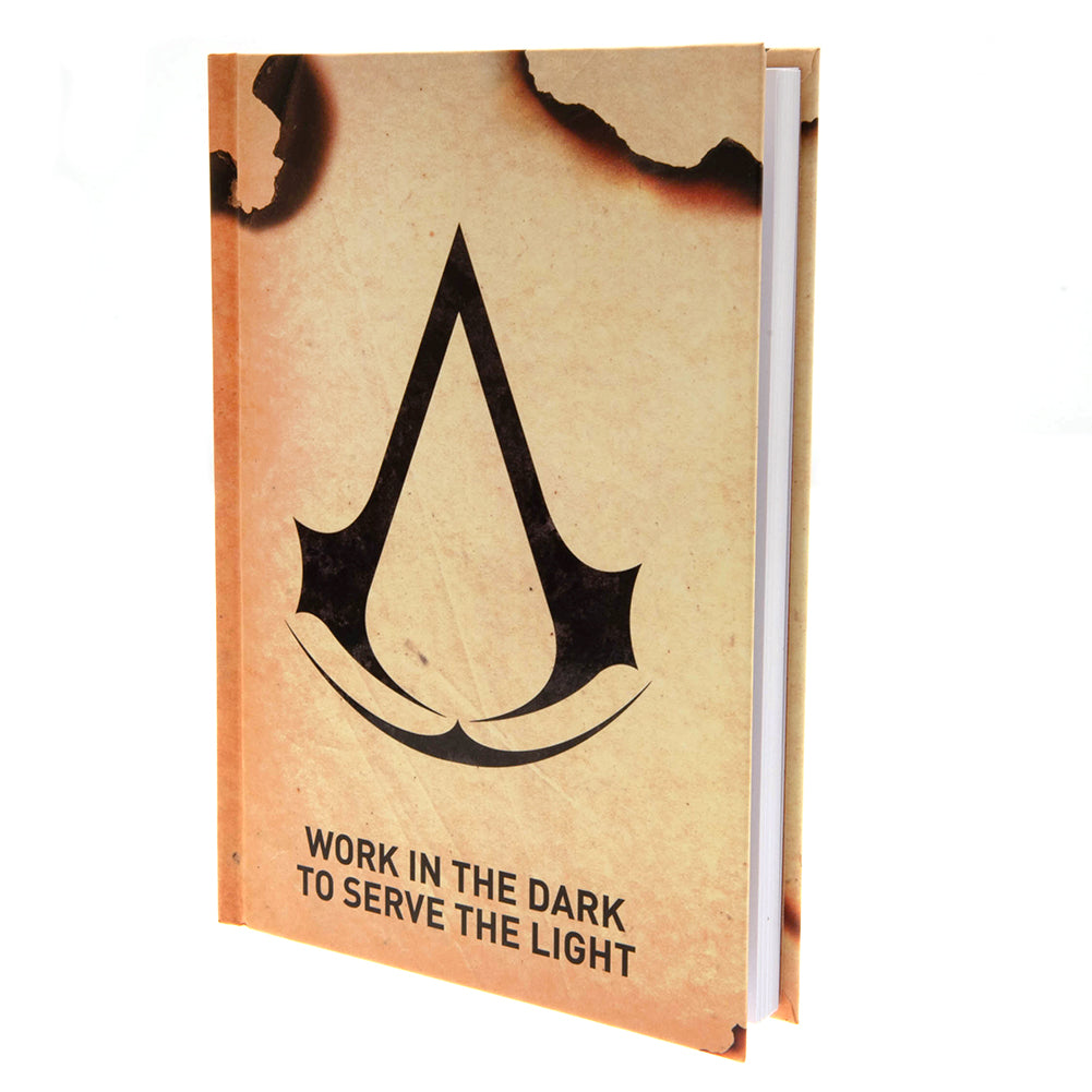 Premium Assassin's Creed-themed Hardcover A5 Notebook for Writing