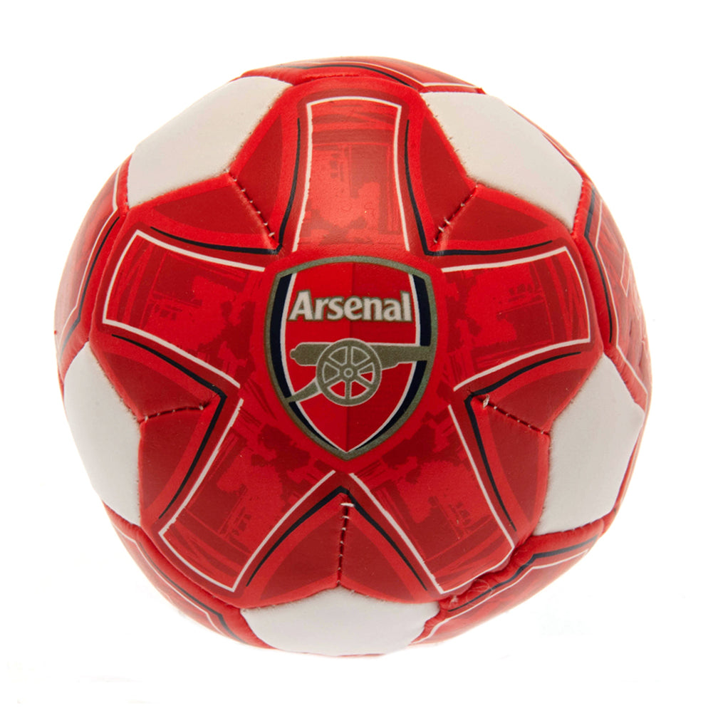 4-inch Soft Textured Arsenal FC Mini Ball for Indoor Practice