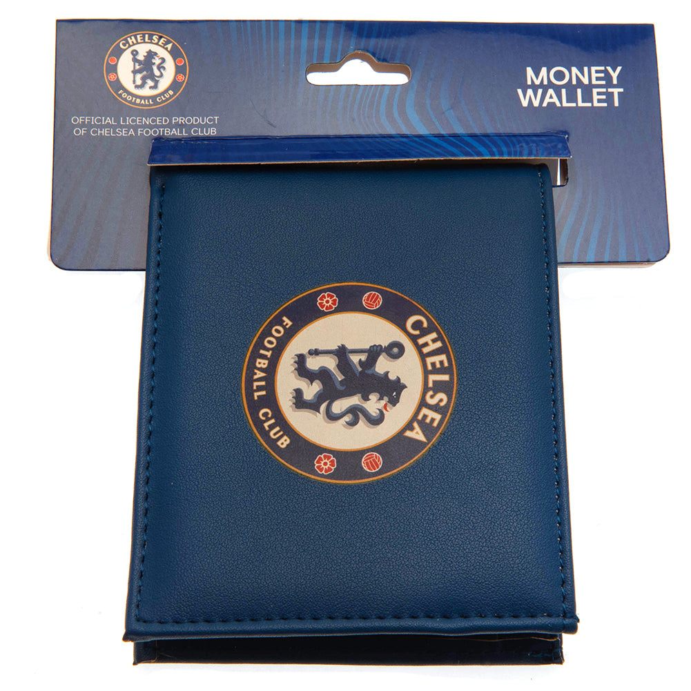 Colorful Chelsea FC Printed Club Crest PU Wallet