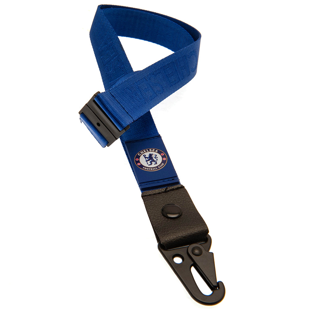 Deluxe Chelsea Football Club Lanyard for Carrying ID Cards and Keys