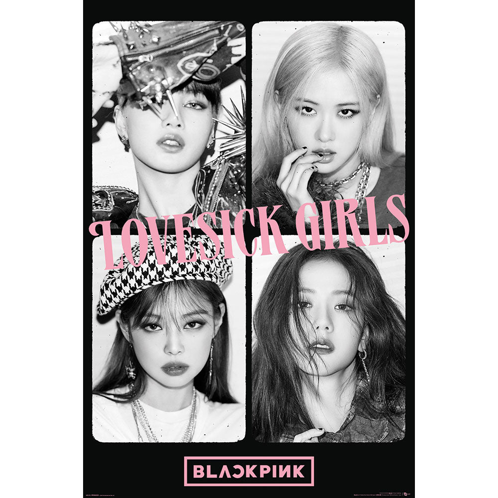 High - Resolution Blackpink Lovesick Rolled Maxi Poster