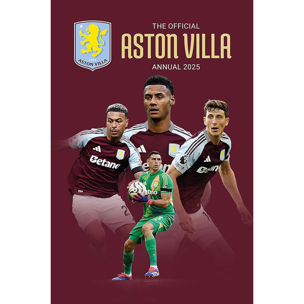 Aston Villa Football Club 2025 Official Annual - A Must - Have for Fans