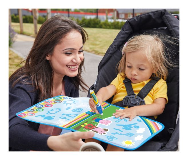 Peppa Pig Themed Aquadoodle Activity Bag for Kids' Entertainment