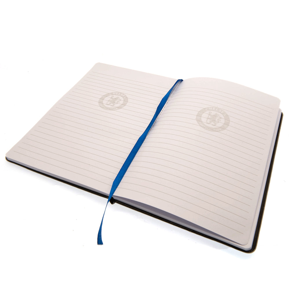 Chelsea Football Club Official A5-Sized Premium Notebook for Fans