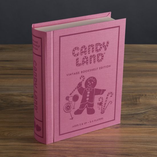 Vintage Bookshelf Edition of Candy Land Classic Board Game