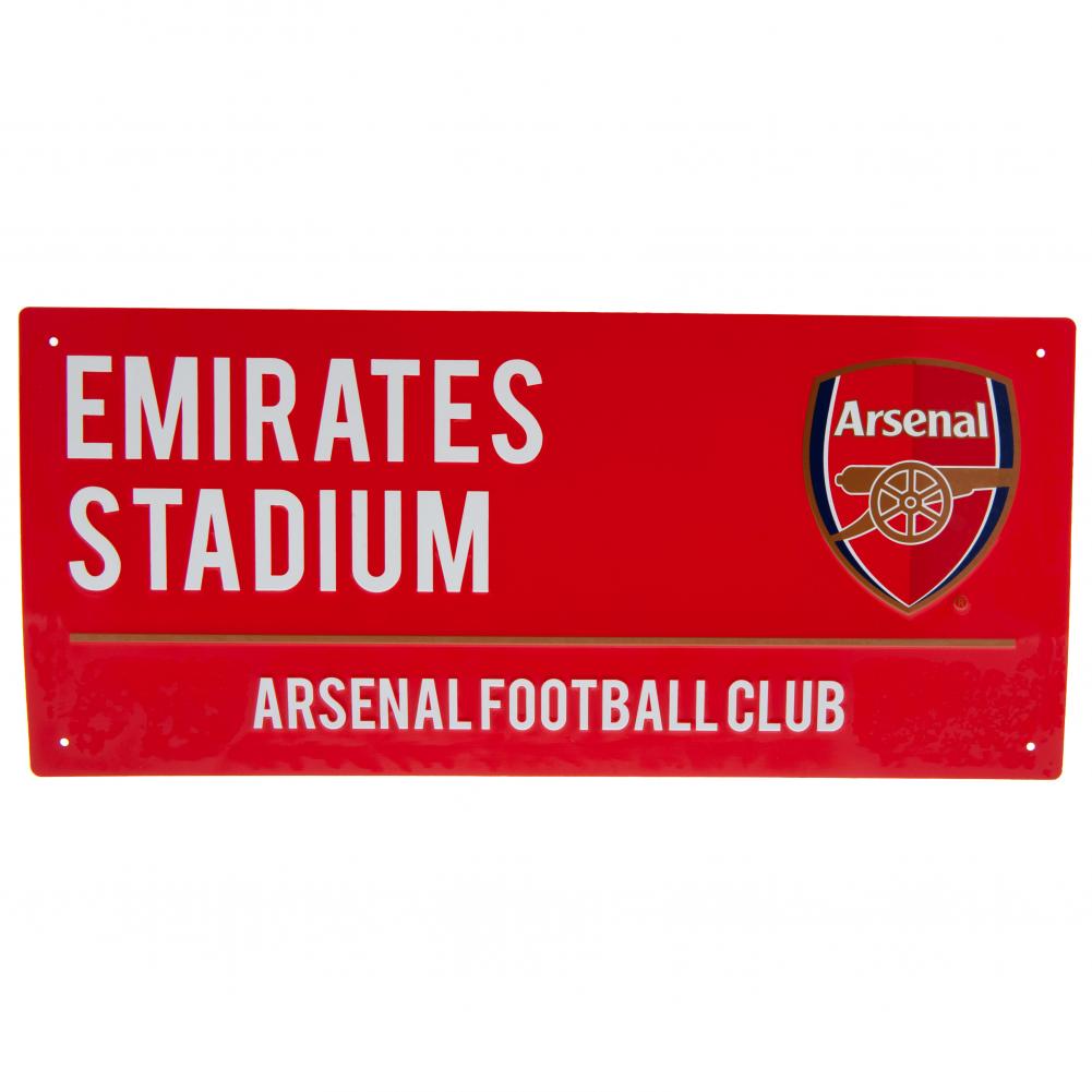 Arsenal Football Club Colorful Metal Wall Street Sign for Decoration