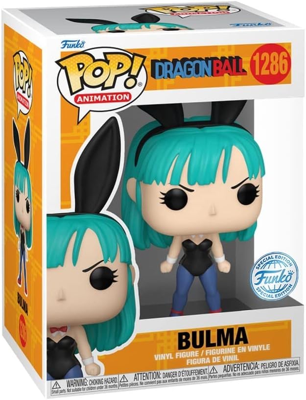 Funko POP! Vinyl Figure: Dragon Ball's Bunny - Outfitted Bulma, Approx 9cm
