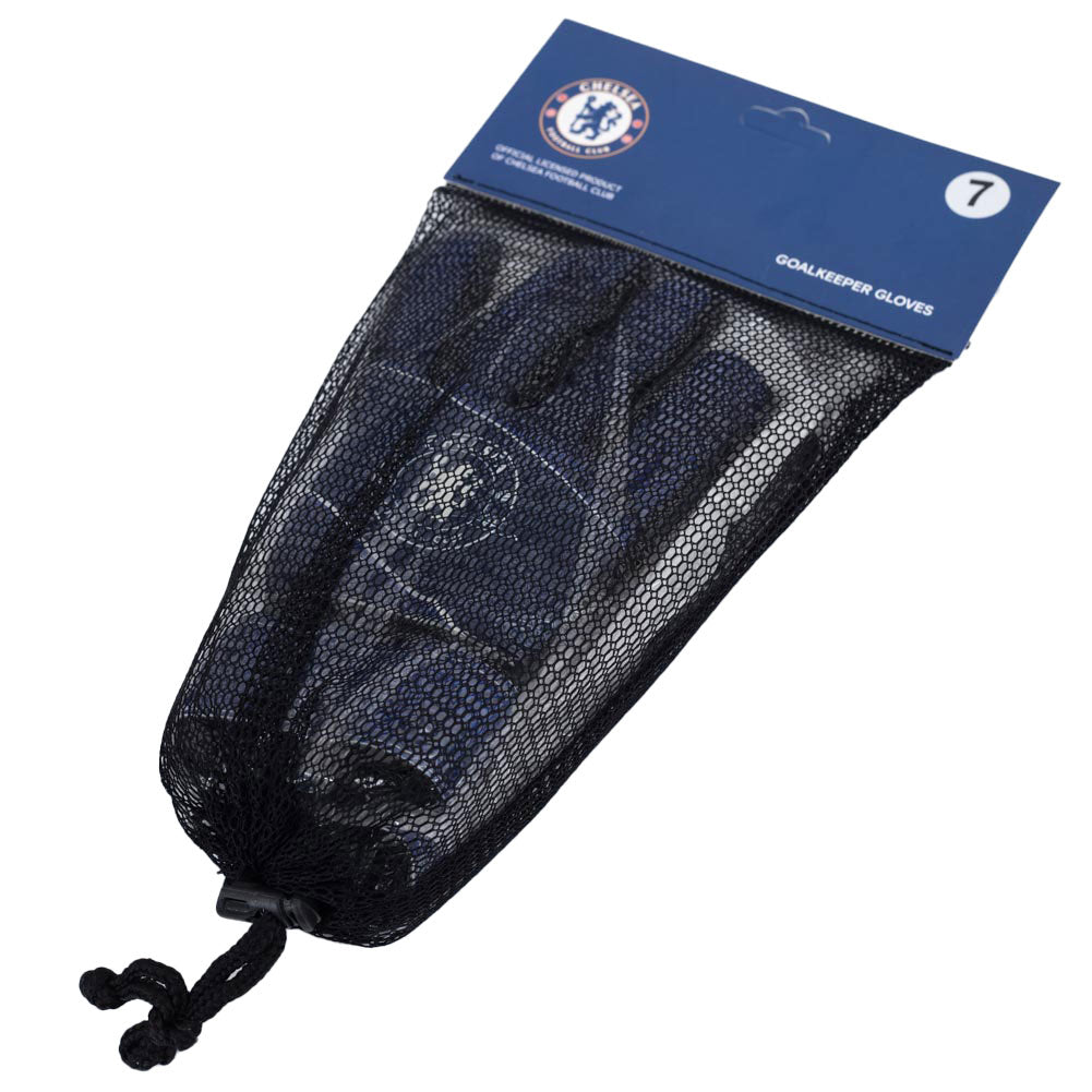 Youth Chelsea Football Club Fuse Style Goalkeeper Gloves for Goalies