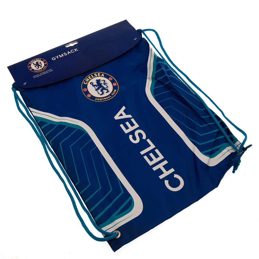 Stylish Chelsea FC Gym Bag with Flash Design