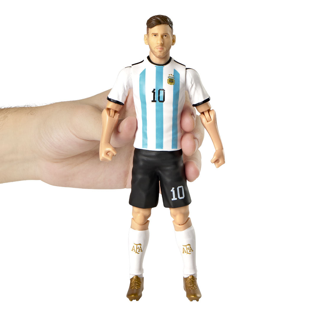 Collectible Argentina Lionel Messi No. 8 Soccer Action Figure Toy