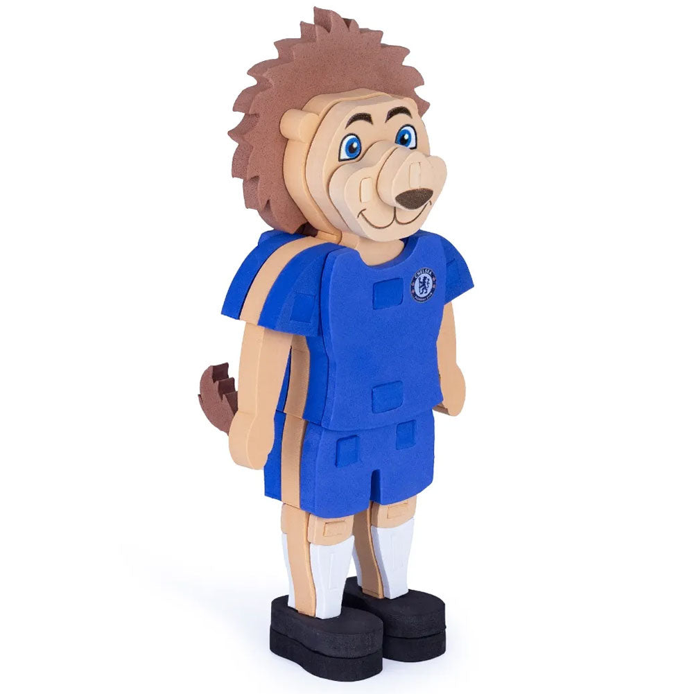 Chelsea Football Club Collectible Foam Mascot Building Puzzle Set