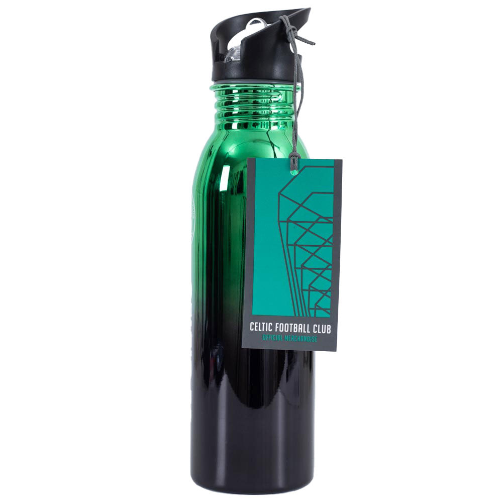 Celtic Football Club UV Metallic Stainless Steel Camping Style Drinking Water Bottle