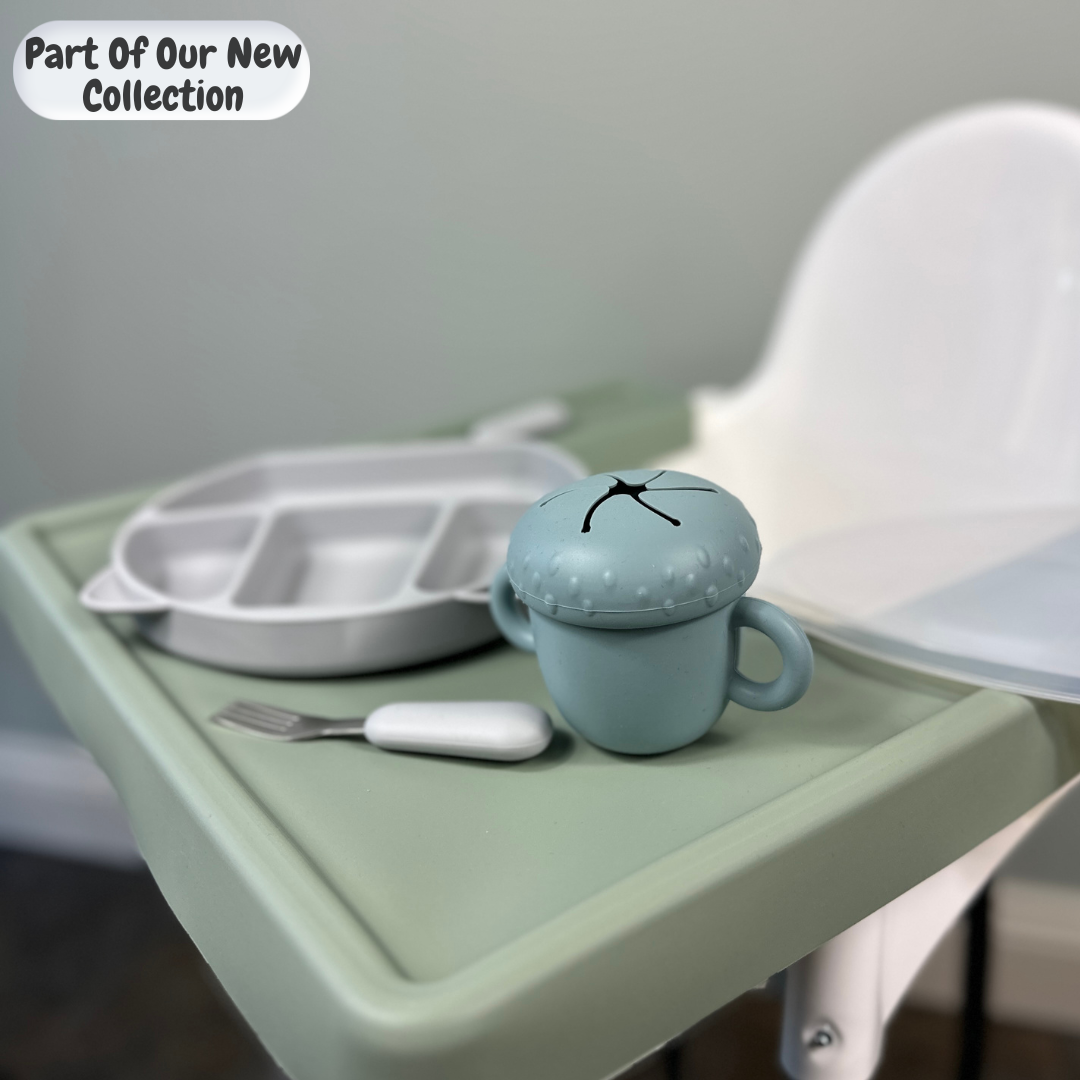 High - Quality Alimos Silicone Suction Baby Plates with Lid for Babies and Toddlers, Safe for Dishwasher and Microwave