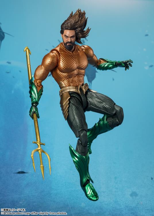 S.H.Figuarts Premium Aquaman Action Figure from The Lost Kingdom