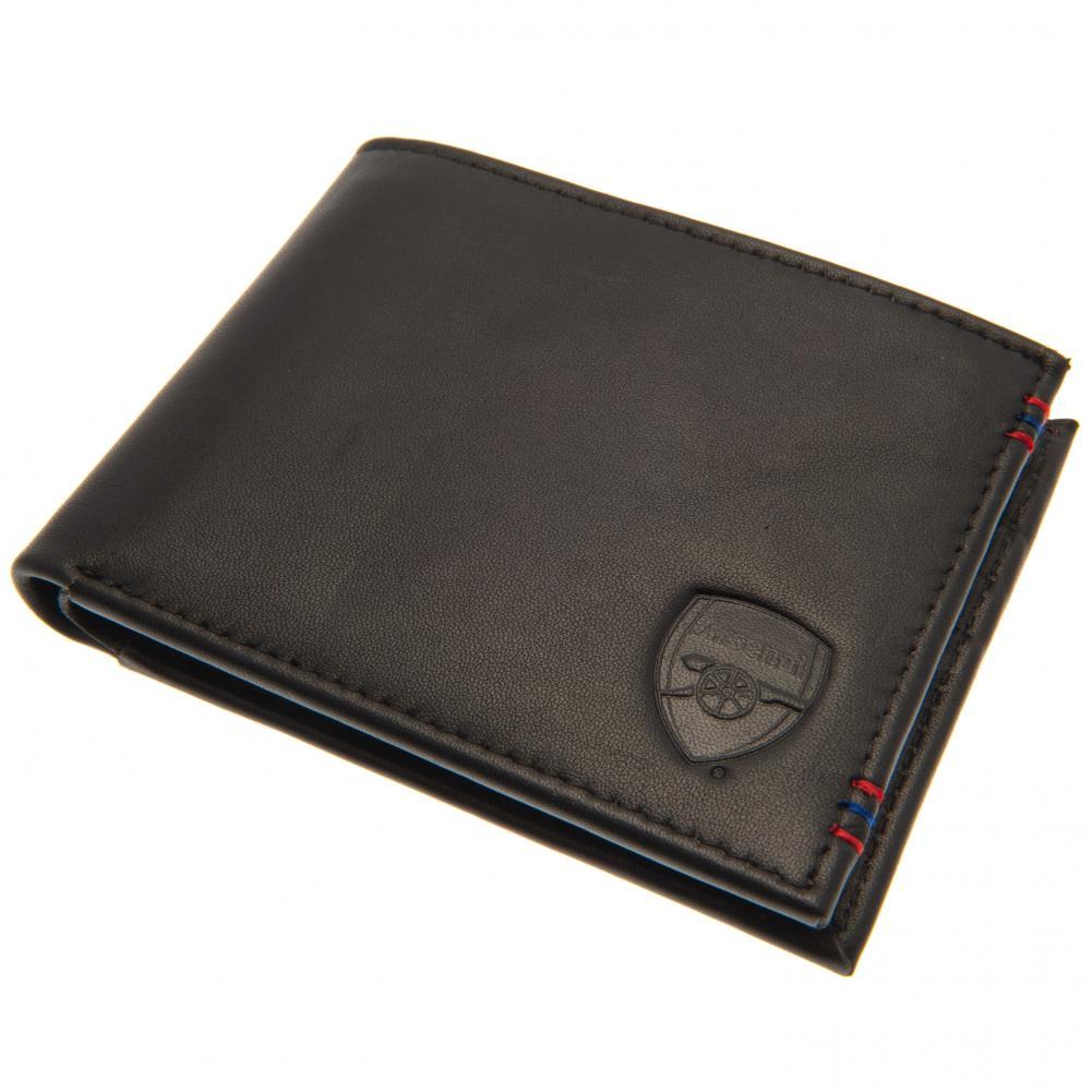 Authentic Arsenal Football Club Leather Stitched Men's Wallet for Fans
