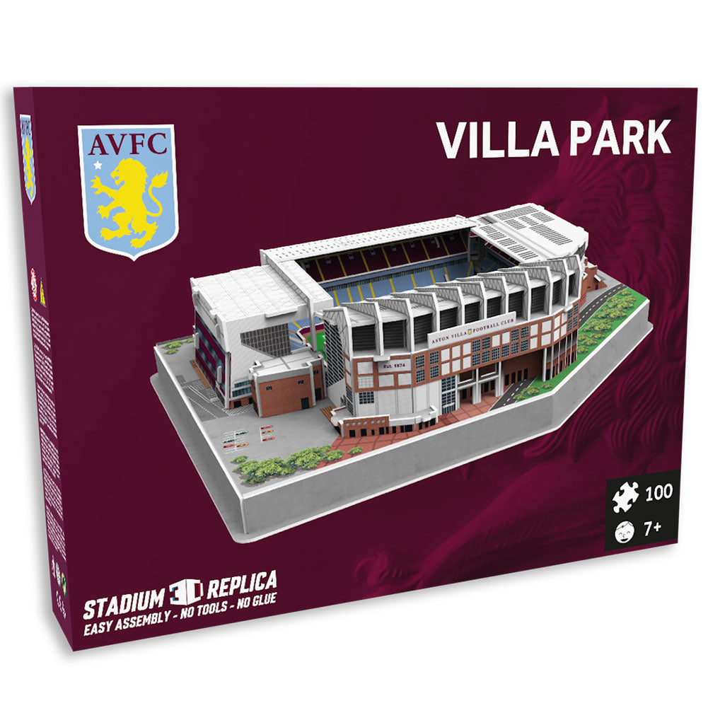 100-Piece 3D Puzzle of Aston Villa FC Stadium for Ages 7+