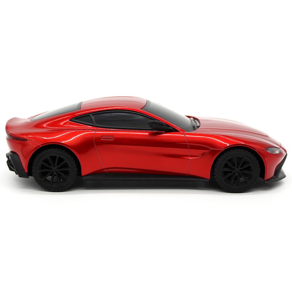 1:24 Scale Red Radio - Controlled Replica Model of Aston Martin Vantage Sports Car