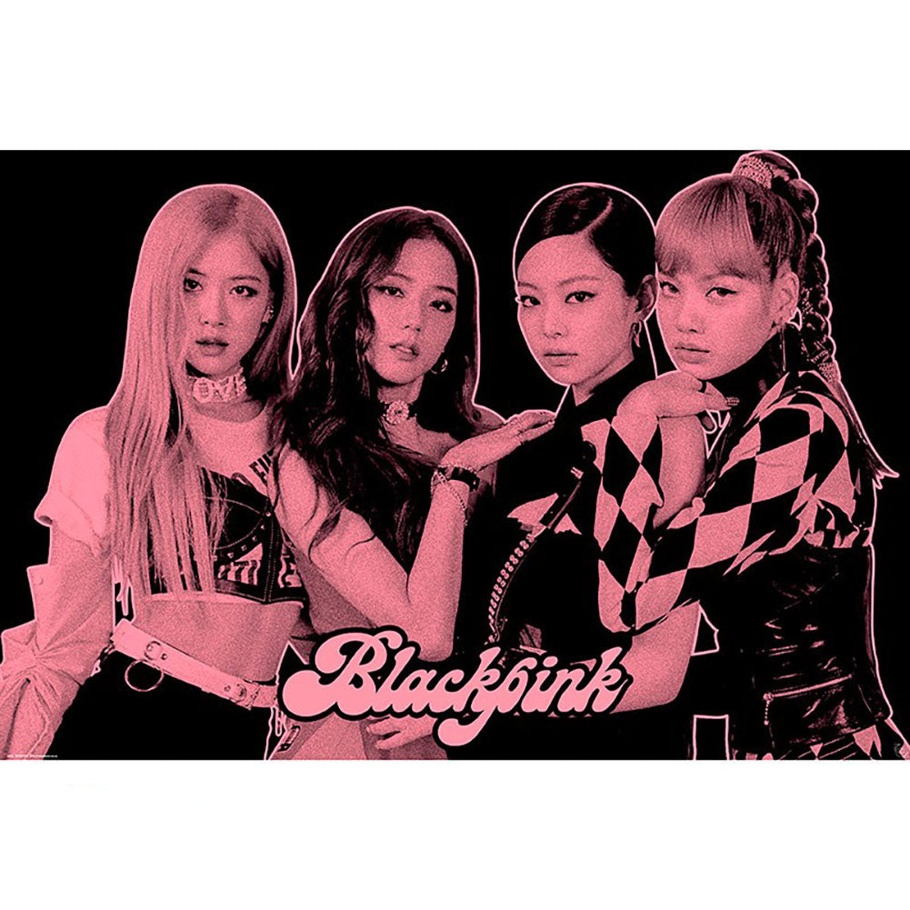 Blackpink K - pop Band Large Rolled Poster