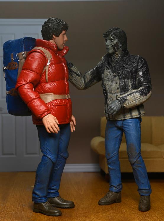 Collectible An American Werewolf in London Action Figure Two - Pack Featuring Jack Goodman and David Kessler