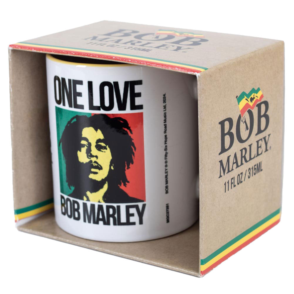 Stylish Bob Marley One Love Ceramic Coffee Mug for Daily Use