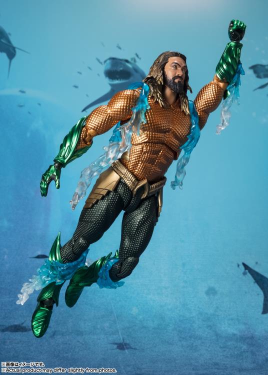 S.H.Figuarts Premium Aquaman Action Figure from The Lost Kingdom