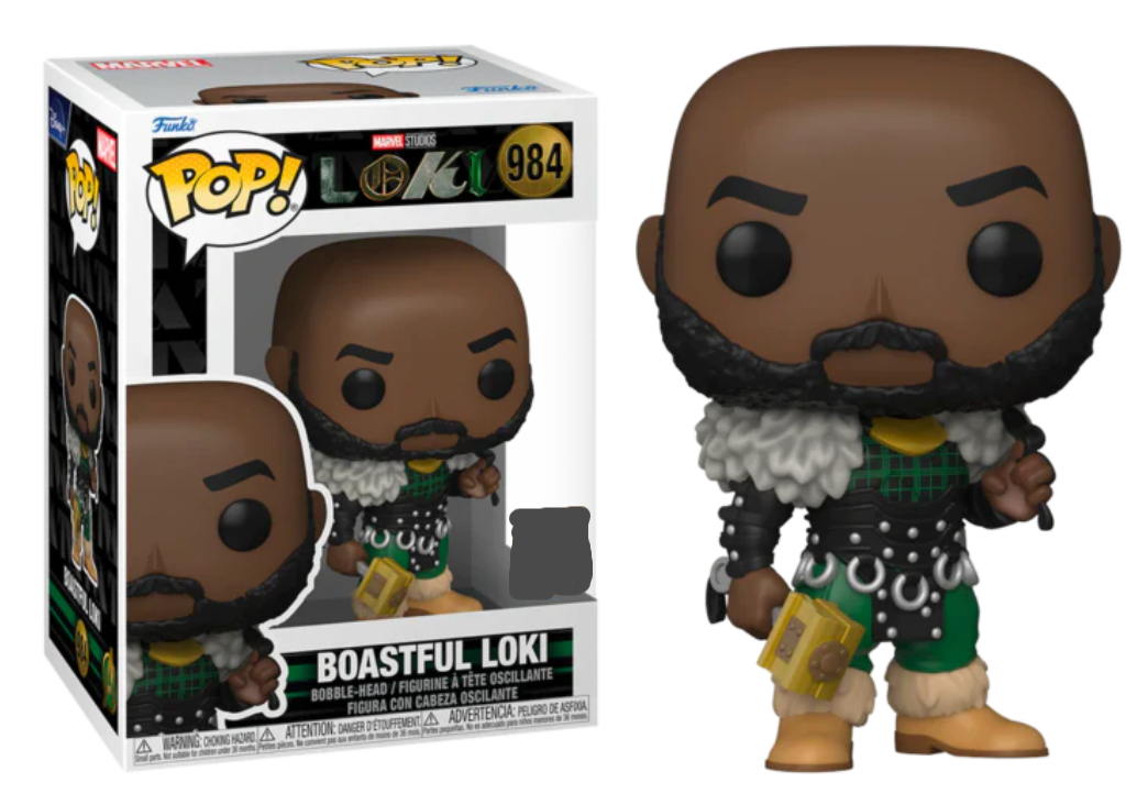 Exclusive Marvel Funko Pop! Vinyl Collectible Figure of Boastful Loki