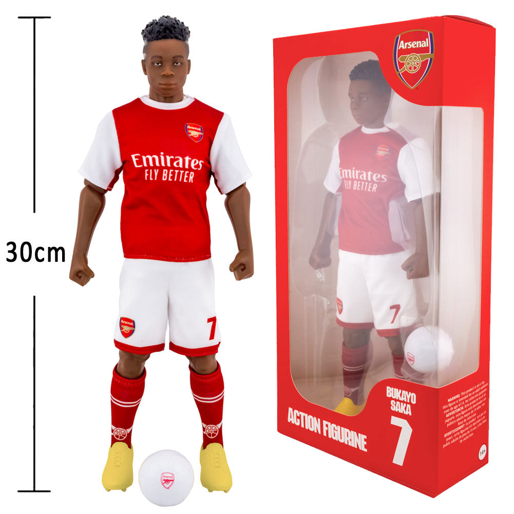 Highly Detailed 30cm Arsenal FC Bukayo Saka Action Figure