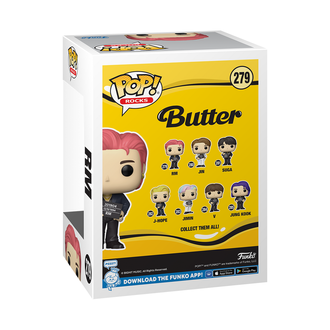 BTS RM Butter Themed Collectible Funko Pop Vinyl Figure