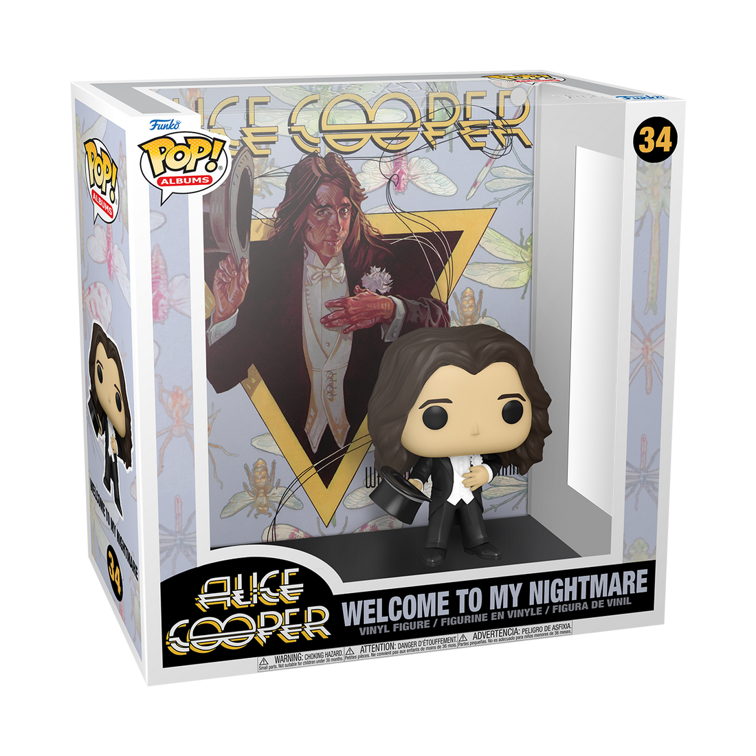 Alice Cooper's 'Welcome To My Nightmare' Funko Pop! Album Collectible Figure