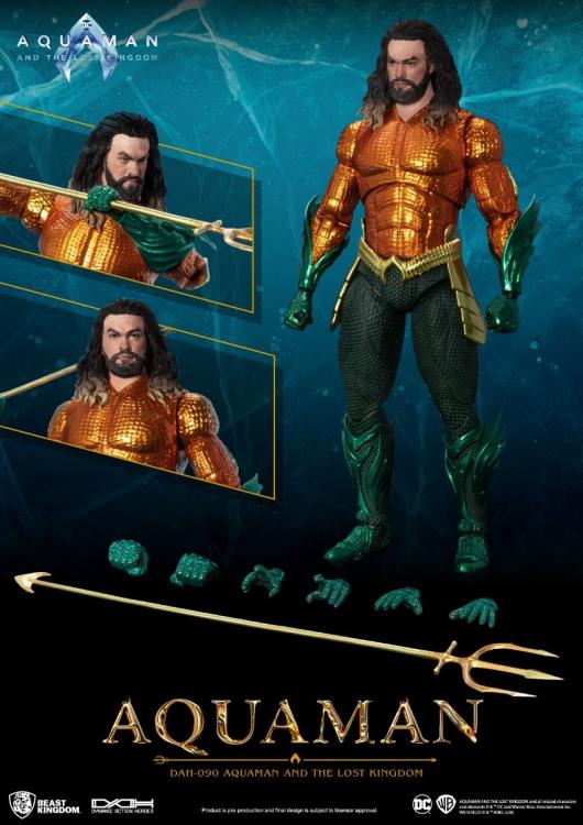 Dynamic 8ction Heroes: Highly Detailed Aquaman Action Figure from The Lost Kingdom