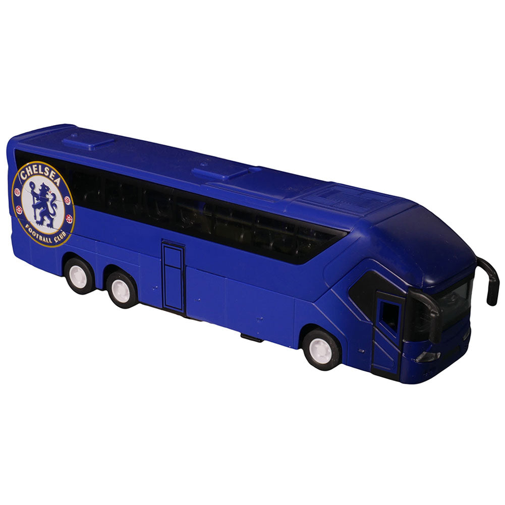 Diecast Metal Replica Chelsea FC Team Bus with Functioning Features