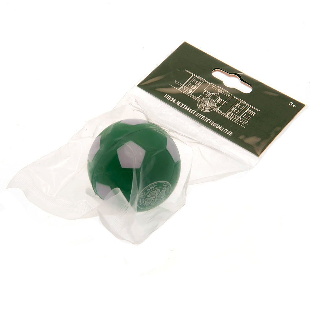 Celtic FC PU Foam Stress Ball with Full - Colour Crest, 6cm Diameter