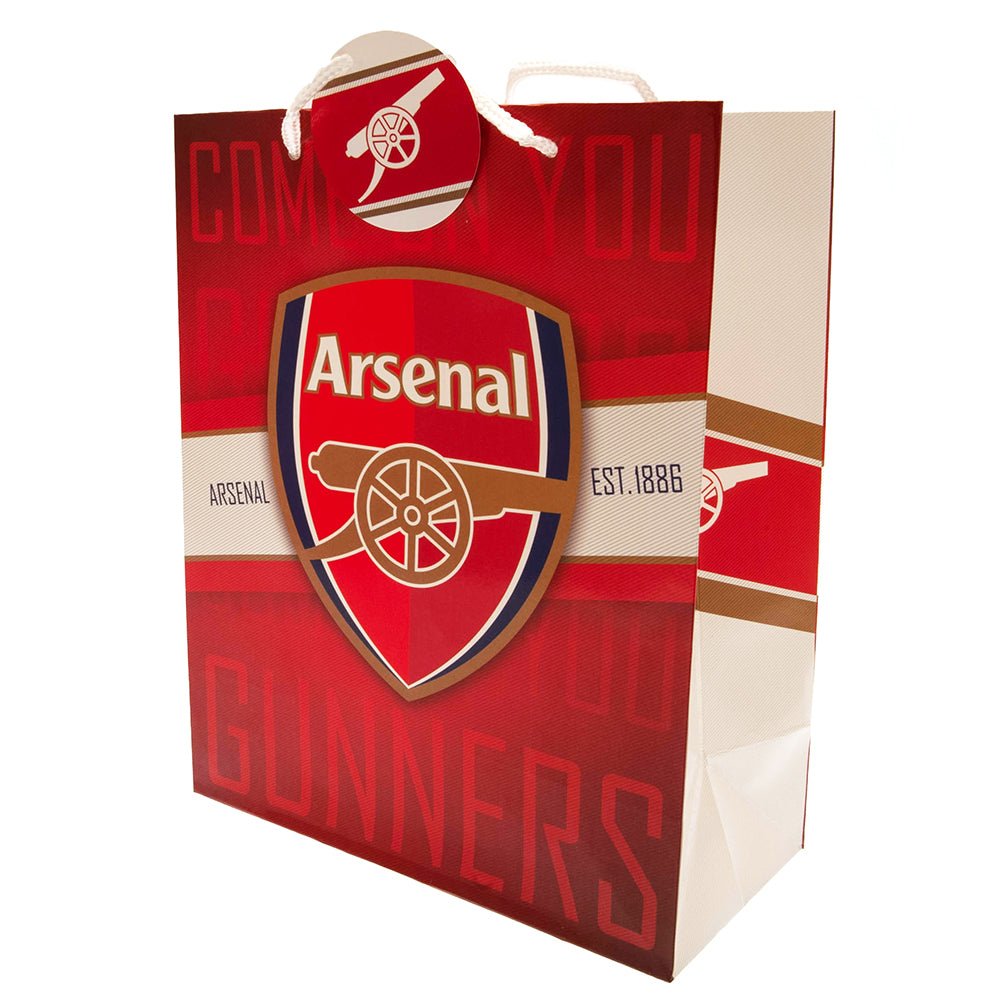 Arsenal Football Club Full - Colour Gift Card Bag for Presenting