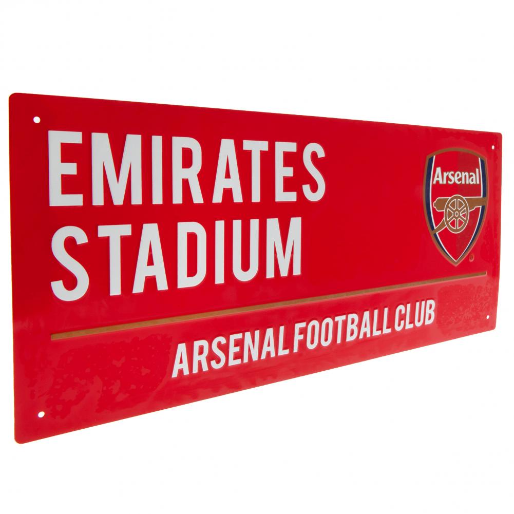 Arsenal Football Club Colorful Metal Wall Street Sign for Decoration