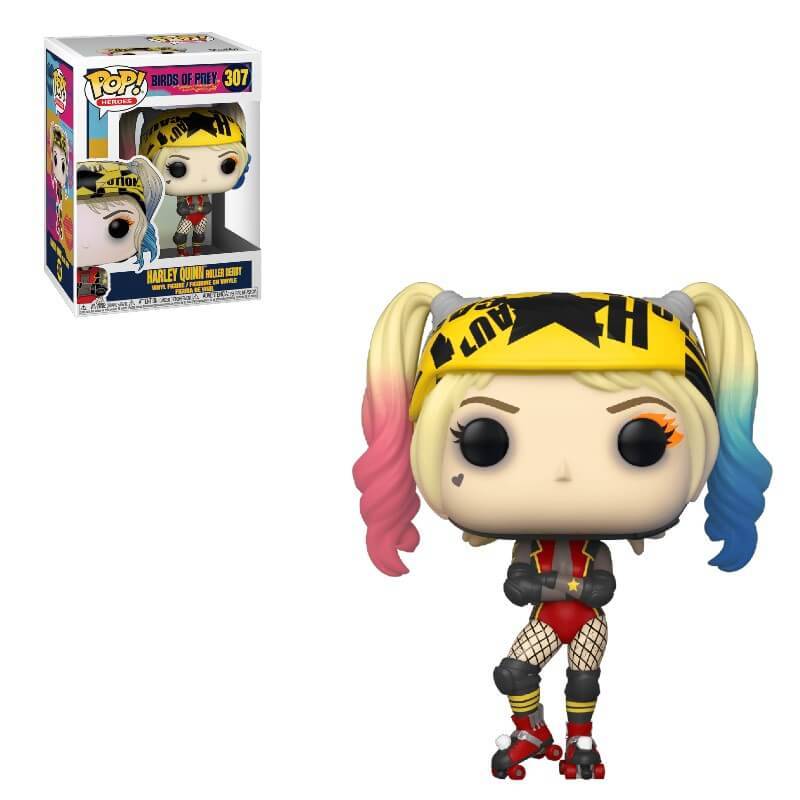 DC Comics Birds of Prey Harley Quinn (Roller Derby) Collectible POP! Vinyl Figure