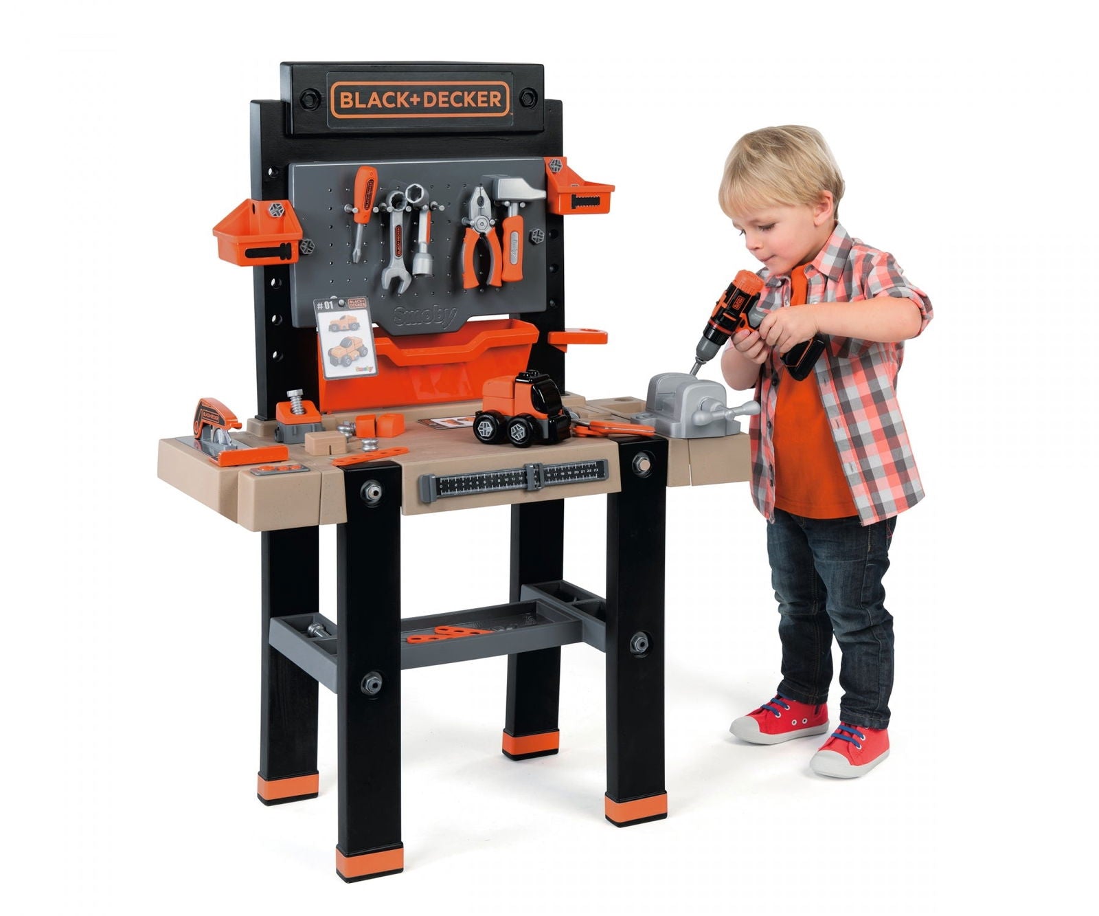 Black & Decker Bricolo Ultimate Electronic Workbench Playset for Kids