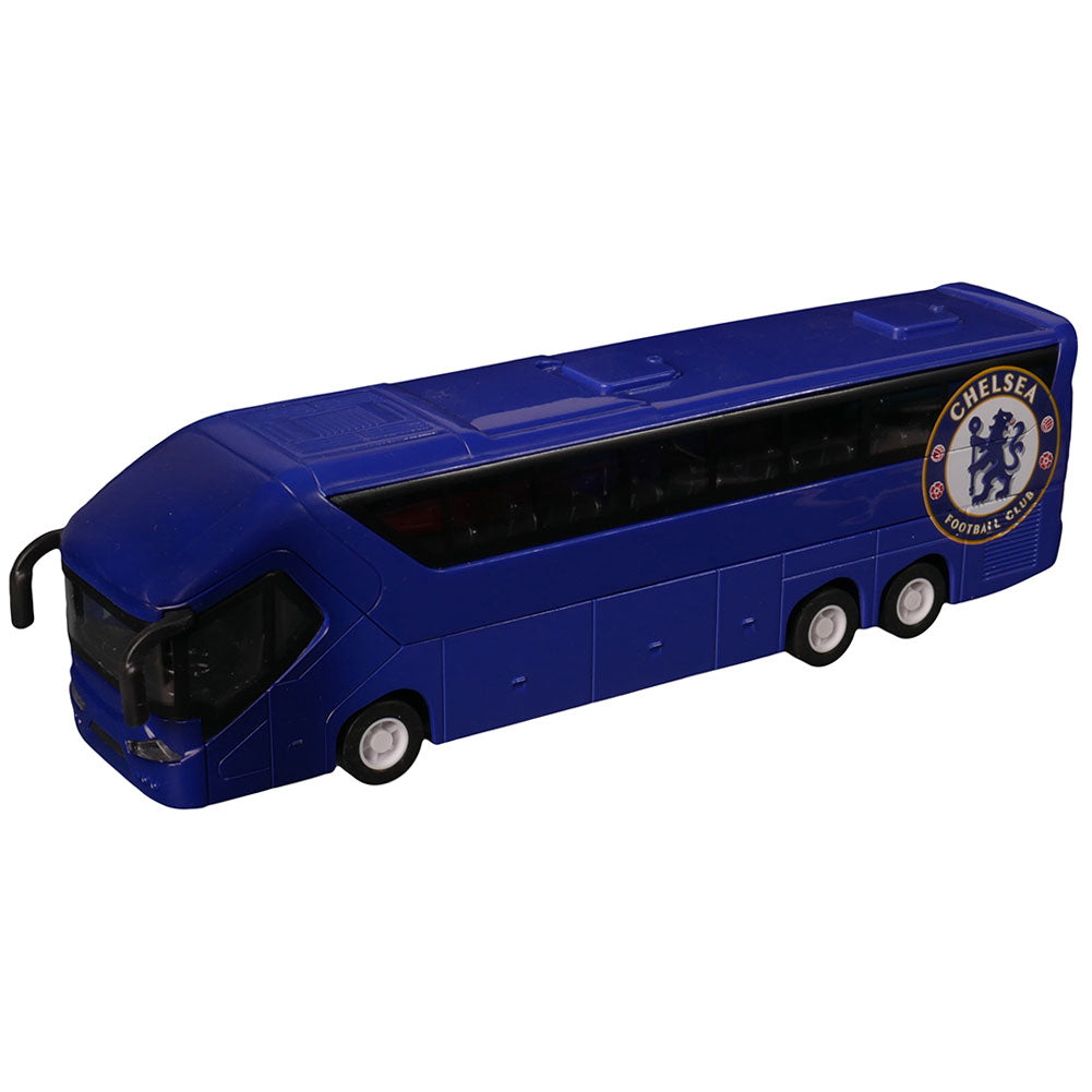 Diecast Metal Replica Chelsea FC Team Bus with Functioning Features