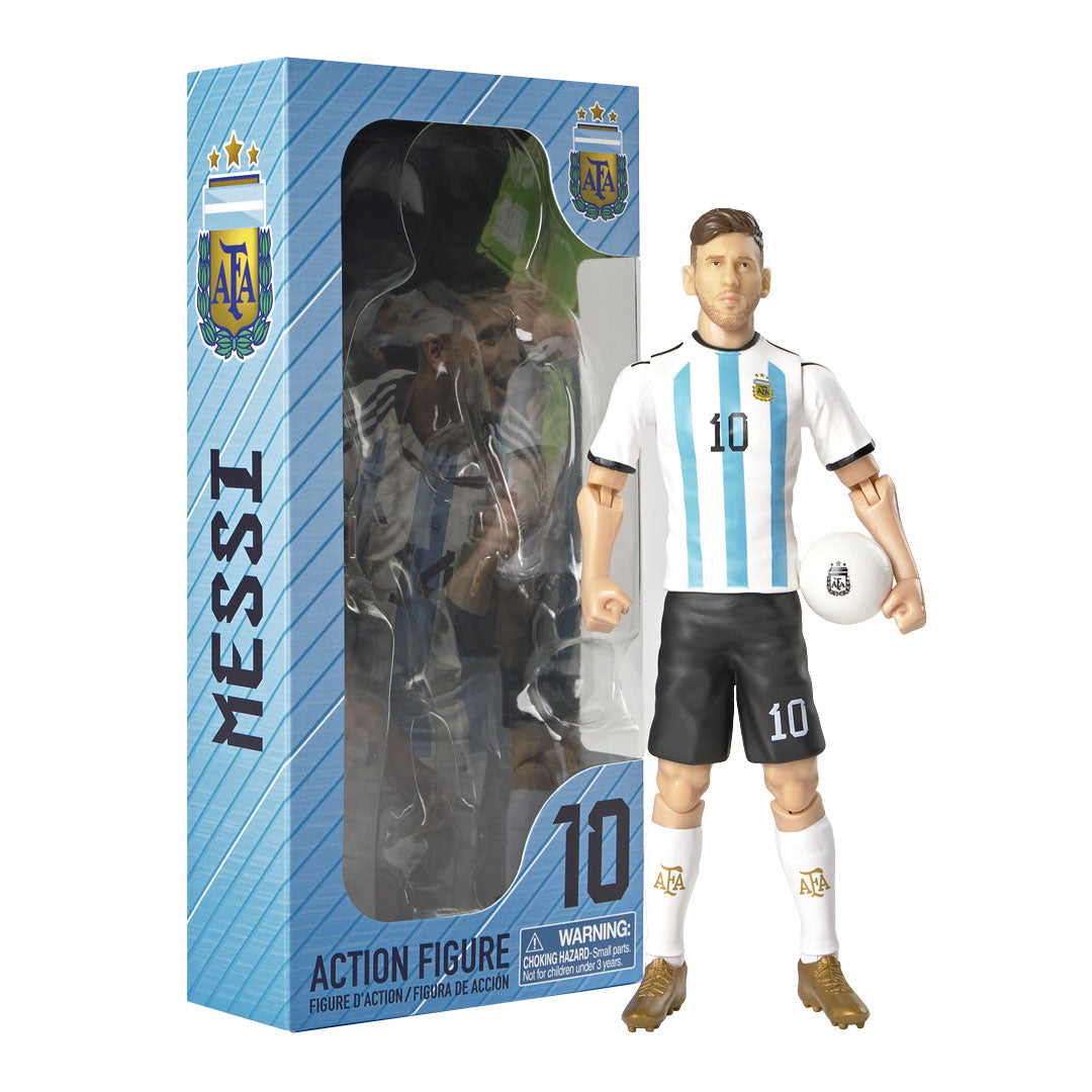 Collectible Argentina Lionel Messi No. 8 Soccer Action Figure Toy