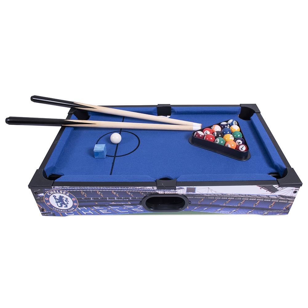2024 Chelsea FC Themed 50cm Pool Table for 8 - Ball Game